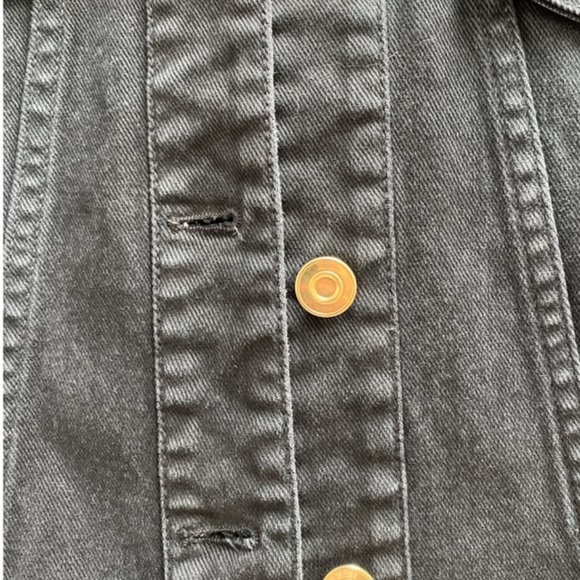 Givenchy leather and denim jacket - Picture 5 of 7